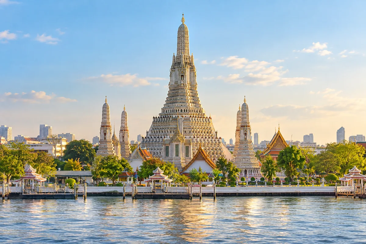 Thailand destination landscape, illustrative travel image
