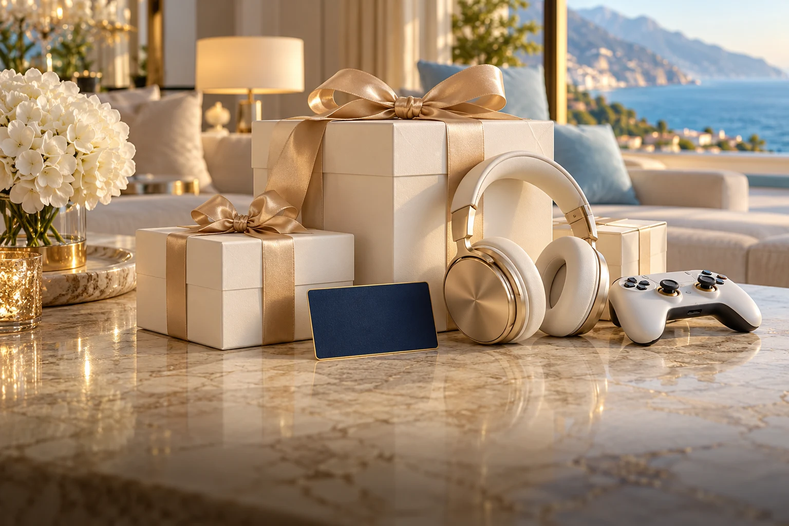 Gift boxes and lifestyle reward items